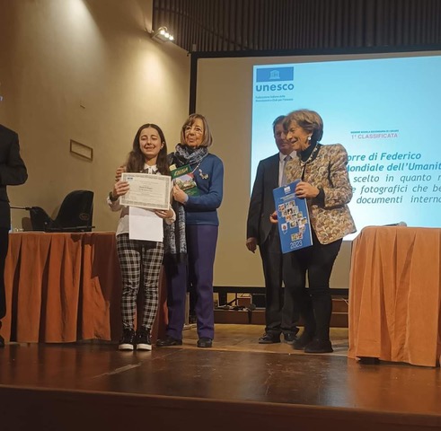 Alunna del De Amicis di Enna premiata a Firenze al concorso Ficlu sui diritti umani