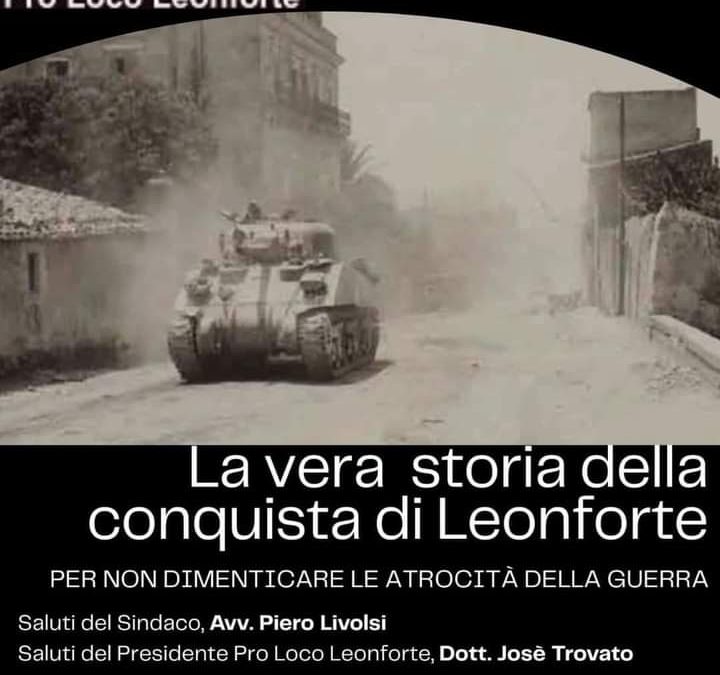“La vera storia della conquista di Leonforte”, evento assoluto domani a Villa Bonsignore: organizza la Pro Loco