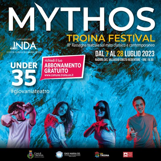 “Mythos Troina Festival”: al via l’iniziativa #Giovaniateatro