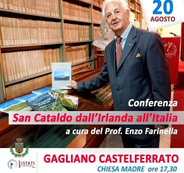 Gagliano Castelferrato, domenica conferenza su San Cataldo con il professore Enzo Farinella (ore 20)