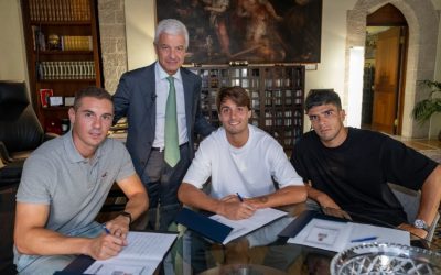 I giocatori del Palermo Aurelio, Marconi e Soleri diventano studenti UniPa