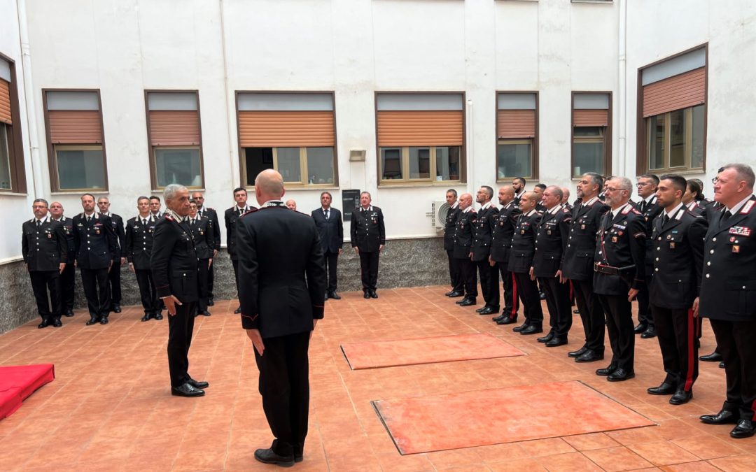 Carabinieri, il Generale Spina a Enna e il suo pensiero ai militari in congedo: “Avete costruito il prestigio dell’istituzione”