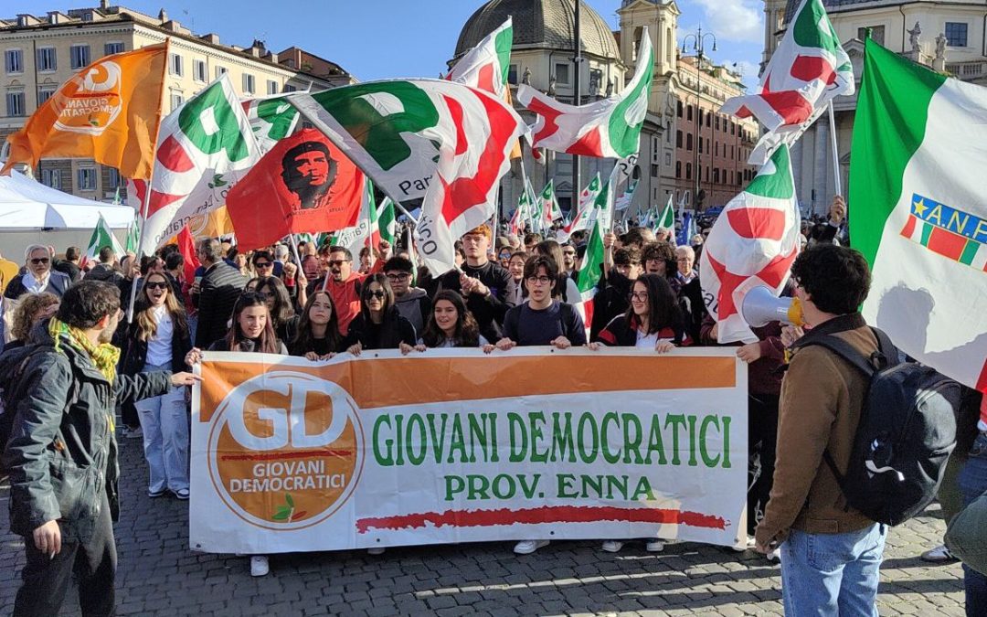 I Giovani Democratici della provincia ennese a Roma “per un futuro più giusto”