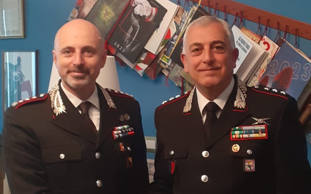 Carabinieri, va in pensione il capitano Roberto Emmanuele