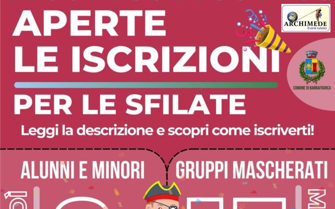 Barrafranca, ecco il carnevale siculo barrese 2024