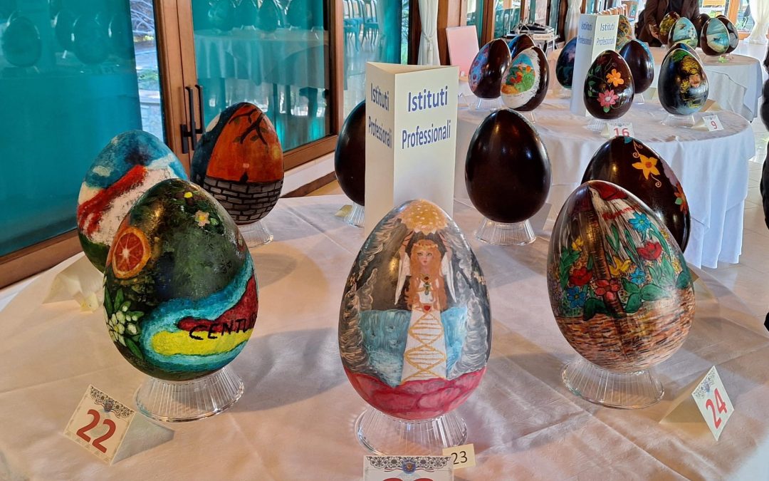 L’istituto Don Pino Puglisi di Centuripe al Parco Daidone di Catenanuova per il concorso regionale “Decorazione uova di Pasqua”