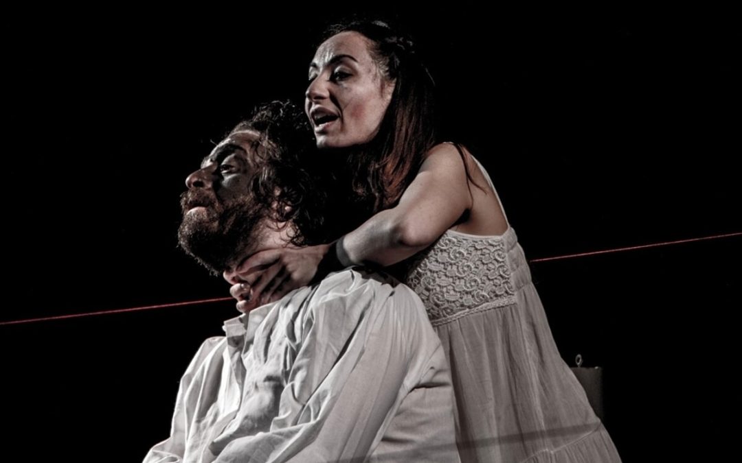 Teatro, a Calascibetta è andato in scena “Otello&Desdemona o Del Femminicidio”