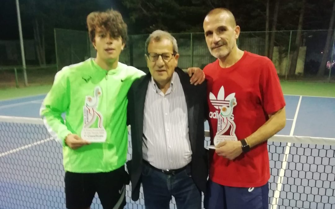 Leonforte, Alberto Innuso del Tennis Club Calascibetta si aggiudica la 3° prova Torneo Provinciale IV