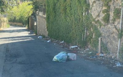 Piazza Armerina, rifiuti e atti incivili deturpano le strade della città