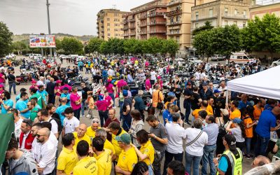 Piazza Armerina, una domenica in Vespa per 400 appassionati da tutta la Sicilia