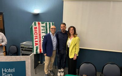 Antonio Stagno il nuovo segretario della Fit CISL di Agrigento Caltanissetta ed Enna