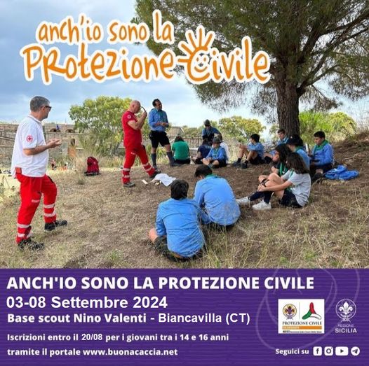 “Anch’io sono la Protezione Civile”, il campo per giovani dai 14 ai 16 anni a Biancavilla