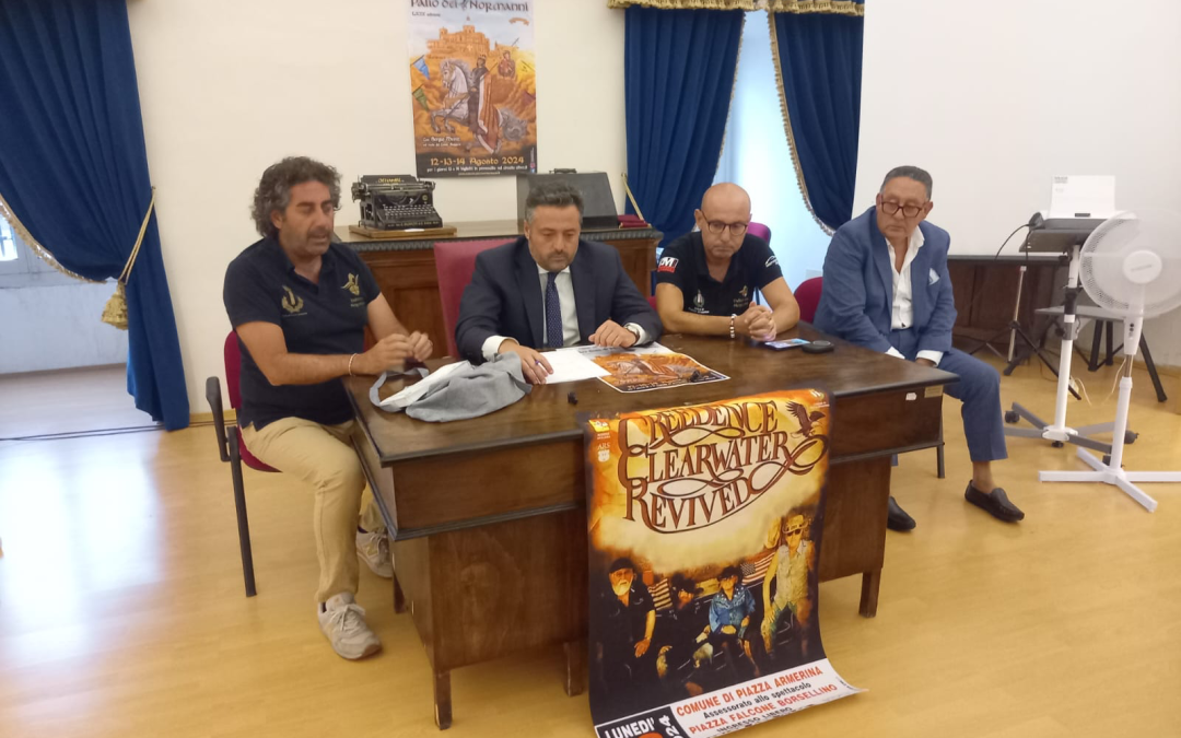 Piazza Armerina, Presentazione del Palio dei Normanni e dei prossimi eventi d’agosto