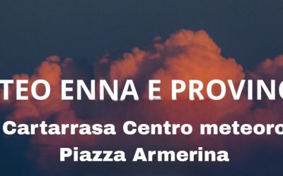 Meteo Enna e Provincia : piogge e temporali nelle ore pomeridiane