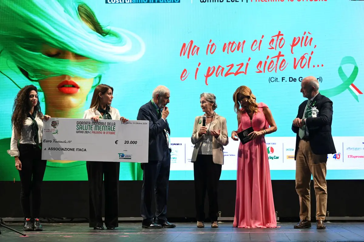 Giornata Salute Mentale, la Fondazione Dragotto premia il Progetto Itaca a Palermo Giornata Salute Mentale, la Fondazione Dragotto premia il Progetto Itaca a Palermo