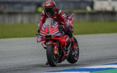 MotoGp, in Thailandia Bagnaia vince sul bagnato e va a -17 da Martin