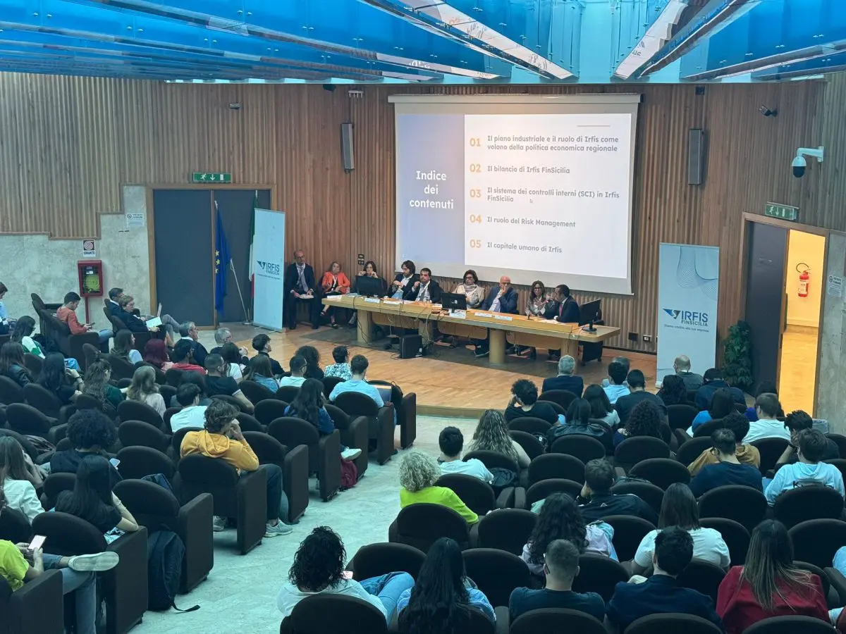Irfis incontra gli studenti dell’Università di Palermo Irfis incontra gli studenti dell’Università di Palermo