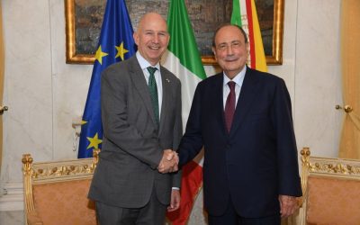 Schifani riceve ambasciatore Usa “Presto in America con imprenditori Siciliani”