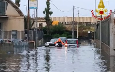 Maltempo e disagi in Sicilia, da Catania a Enna. Aeroporto di Palermo rimasto chiuso per un paio d’ore. Schifani convoca la giunta