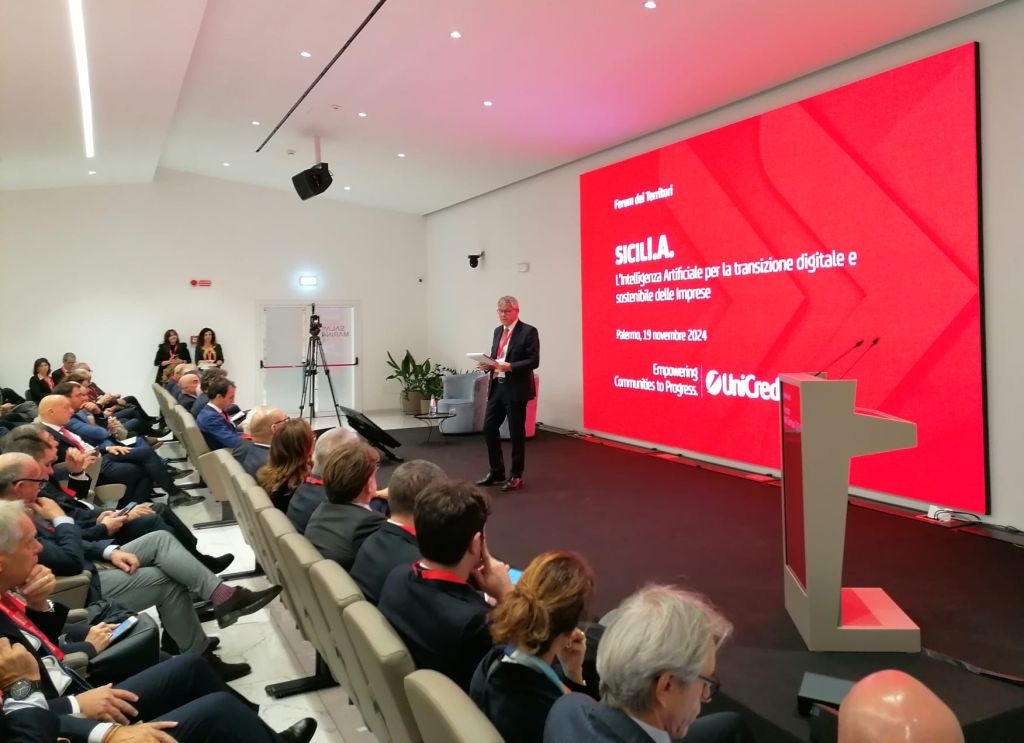Unicredit, la sfida dell’IA al centro del Forum dei Territori Sicilia Unicredit, la sfida dell’IA al centro del Forum dei Territori Sicilia