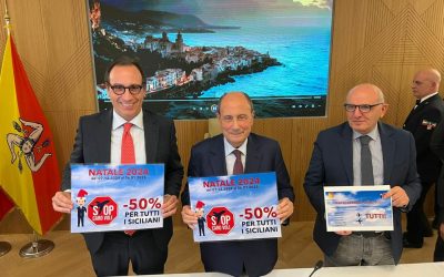 Sconto del 50% sui biglietti aerei a Natale, Schifani “Contro il caro voli”