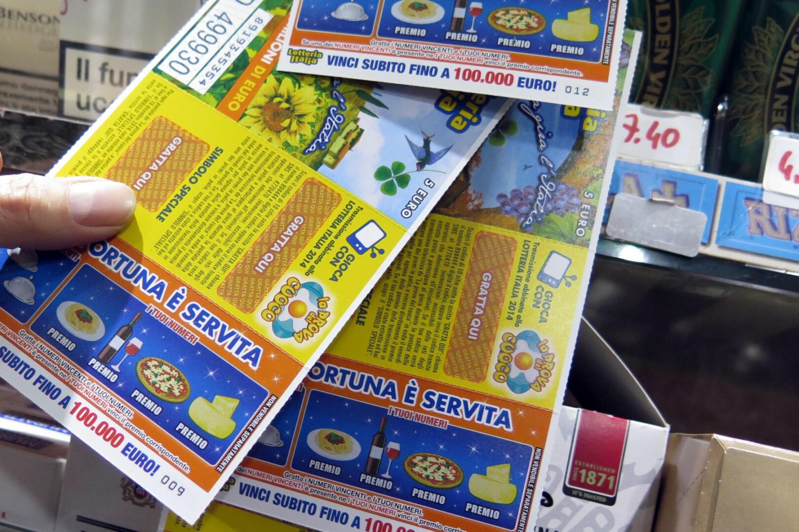 Venduto a Palermo il premio da 2 milioni della Lotteria Italia Venduto a Palermo il premio da 2 milioni della Lotteria Italia
