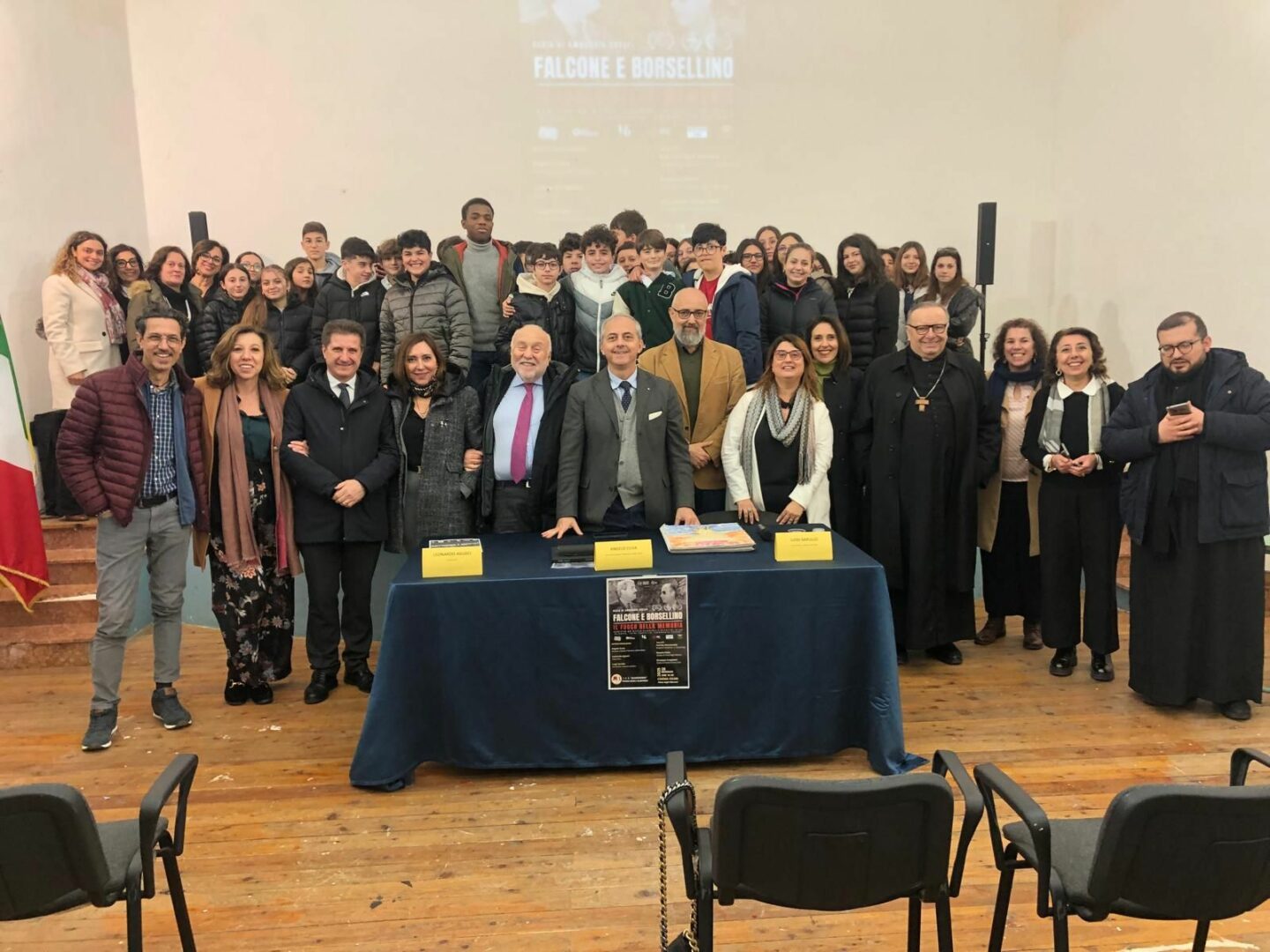 Docufilm su Falcone e Borsellino presentato a Piana degli Albanesi Docufilm su Falcone e Borsellino presentato a Piana degli Albanesi