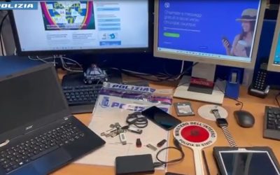 Pedopornografia online, 12 arresti e e migliaia di file sequestrati