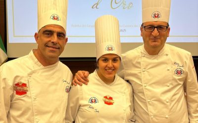 Giovane Chef Ennese Aurora Testa premiata all’Albo d’Oro della Federazione Cuochi Italiani