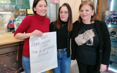 Festa a Palermo, vinti 2 mln della Lotteria Italia in una pasticceria “Siamo felici”