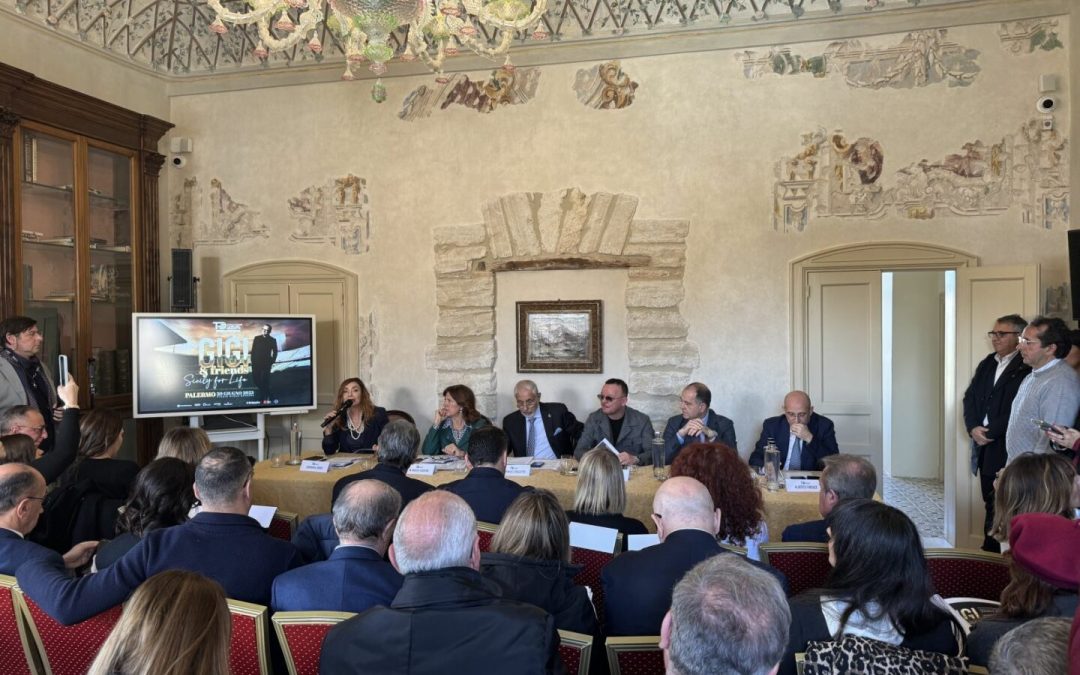 Gigi D’Alessio al Barbera di Palermo con la Fondazione Dragotto, incasso in beneficenza