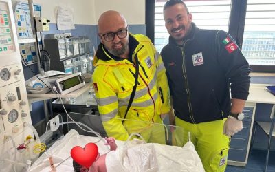 Due parti a Catania e Marsala grazie a operatori 118. Seus “Orgogliosi”