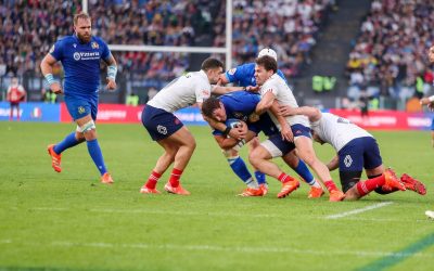 L’Italrugby crolla all’Olimpico contro la Francia