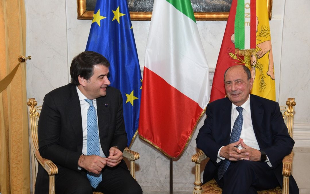 Schifani riceve Fitto, incontro bilaterale su Fesr e Pnrr