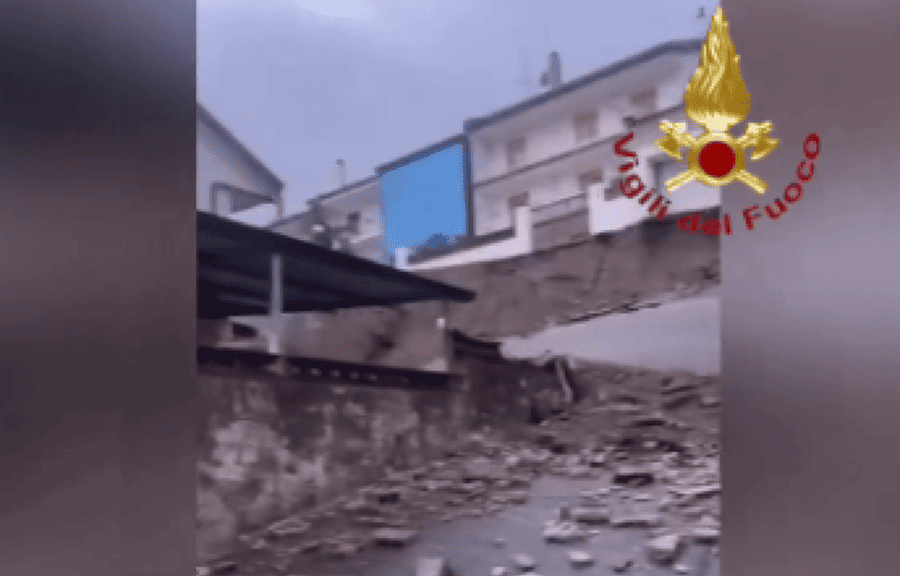 Maltempo nel messinese, 14 famiglie evacuate per una frana