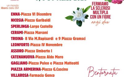 Bentornata Gardensia. Fermiamo la sclerosi multipla con un fiore.