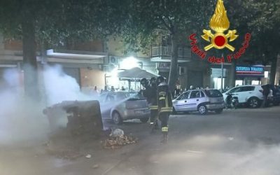 A Palermo incendi legati alle ‘vampe’, 30 interventi dei Vigili del Fuoco