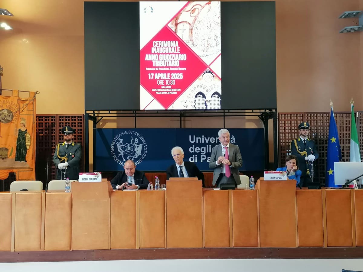 A Palermo l’inaugurazione dell’Anno giudiziario tributario 2025, la cerimonia a Palazzo Steri A Palermo l’inaugurazione dell’Anno giudiziario tributario 2025, la cerimonia a Palazzo Steri