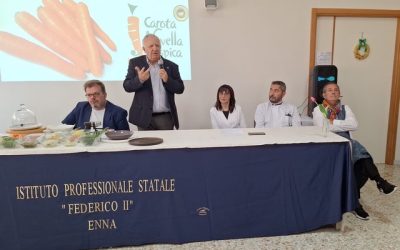 Scuola e enogastronomia, al Federico II di Enna si chiude il ciclo di seminari del Consorzio della Carota di Ispica
