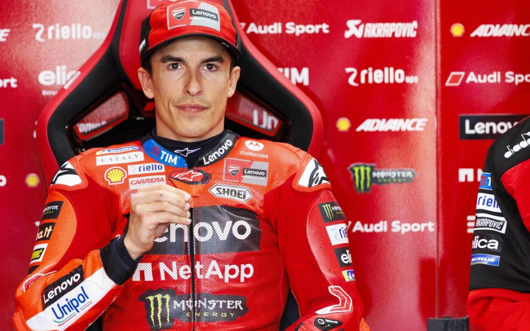 Marc Marquez il più veloce nel venerdì di Aragon