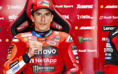 Marc Marquez il più veloce nel venerdì di Aragon