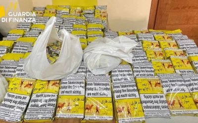 Contrabbando di tabacchi, sequestro da 20 Kg a Caltanissetta