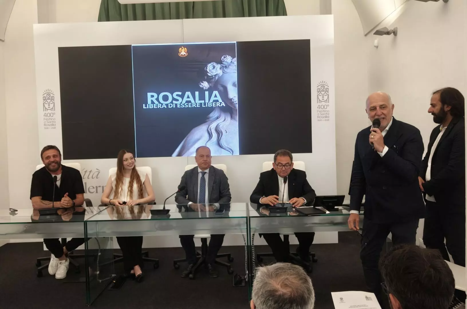 Palermo, ecco “Libera di essere libera”: il recital su Santa Rosalia che apre il Festino Palermo, ecco “Libera di essere libera”: il recital su Santa Rosalia che apre il Festino