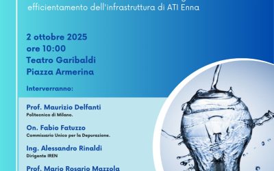 Ati Enna, il primo studio in vent’anni per tagliare i costi energetici del servizio idrico