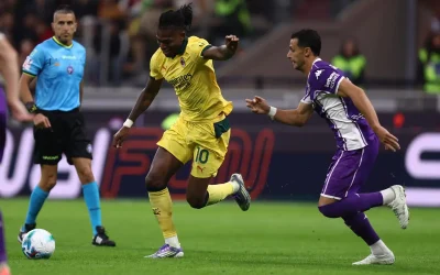 Il Milan batte 2-1 la Fiorentina e vola in testa