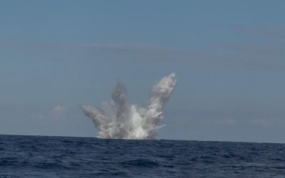 Disinnescata e fatta brillare una bomba d’aereo americana da 1000 libbre a Pantelleria