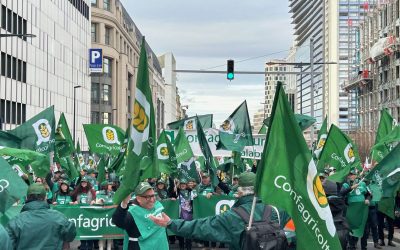L’agricoltura protesta a Bruxelles, Giansanti “Asset strategico per l’Europa”