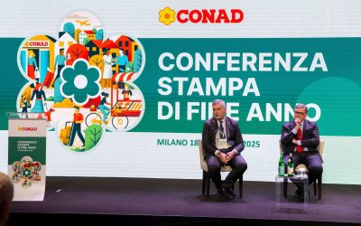 Conad chiude il 2025 in crescita, fatturato +4,4% a 21,8 miliardi di euro