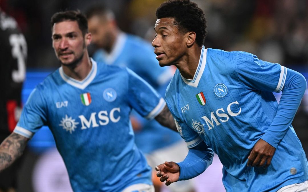 Neres e Hojlund stendono il Milan, Napoli in finale di Supercoppa
