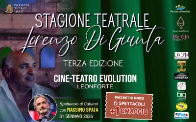 Leonforte, al via la terza Rassegna Teatrale “Lorenzo Di Giunta”